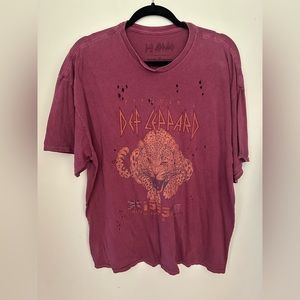 Def Leppard graphic tee